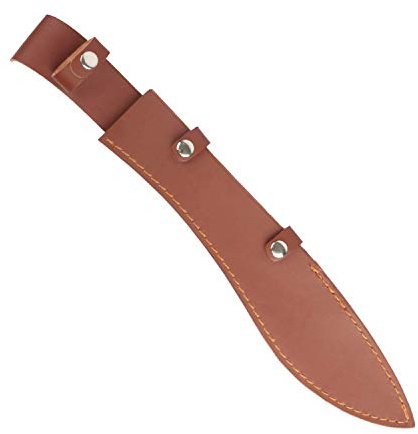 Aibote Machete Feste Klinge Lederscheide Scheide Messerhalter Mit Gürtelschlaufe Jagdausrüstung Taktische Holstertasche