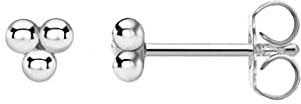 Thomas Sabo Einzel Ohrstecker Kugeln 925 Sterling Silber H2140