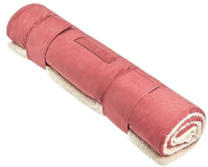 Wolters Cat & Dog Reisedecke Vagabund mit Schaffell-Imitation rost