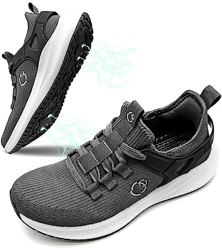 earthinglife Jordningsskor med ventilerande nätmaterial. Ledande, unisex-jordningsskor, svart, 36 EU