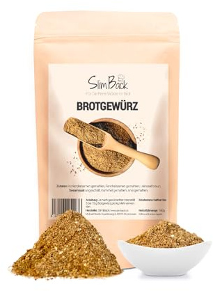 Premium Brotgewürz 100g - Kernig aromatische Brot Gewürzmischung für den typischen Geschmack - Selber Backen ohne Zusatzstoffe | 100% natürlich | Klassische Mischung - Koriander Fenchel Kümmel Anis