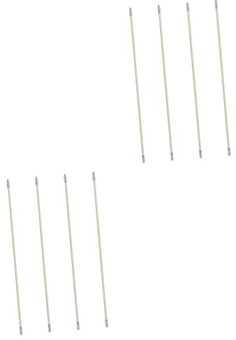 Ciieeo 8pcs Chimney Cleaning Brush Rods for Dryer Vent Practical Kitchen Chimney Sweeping Air Duct Cleaning Tools