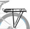 JOLIGAEA Portaequipajes Bicicleta, Portabultos Bicicleta Trasero Ajustable, Portaequipajes de Aluminio, Universal Trasero para Bicicleta Carga 50KG, Portabultos para Bicicleta de Montaña