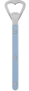 SABRE PARIS - Flaschenöffner 20cm - Bistrot - Perfekt zum Öffnen von Bierflaschen - Edelstahl & Nylon - Spülmaschinenfest - Pastellblau