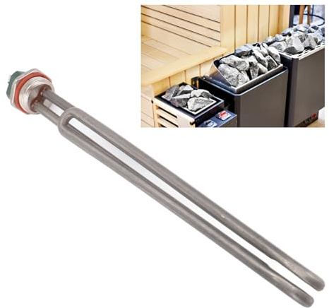 Immersion Heater, Stainless Steel 5500W Efficient Reliable for Immersion Heaters Water Tanks (3.2cm)
