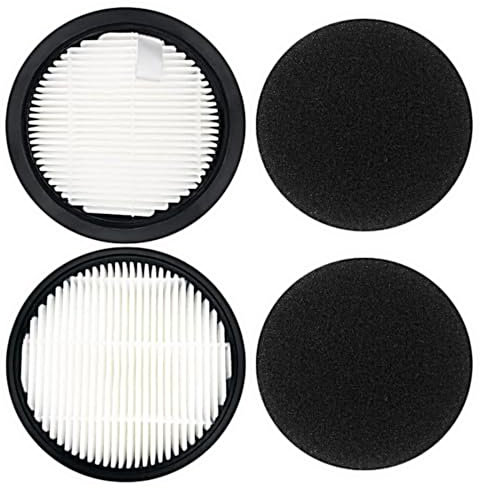 Fixbetter Replacement Hepa Filter for Laresar Elite 3 Vacuum Cleaner, 2 Filters, 2 Sponges, Durable and Can Be Washed