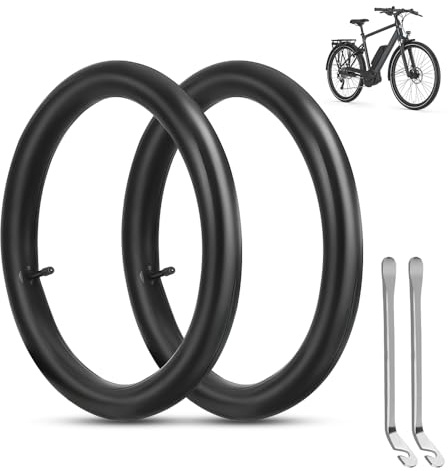 Udbrud 2 PCS 14x1,75-2,125 Schläuche 45/57-254 Fahrradschläuche, 14 Zoll schläuch geeignet für 14x1,75 14x1,95 14x2,10 14x2,125 Rennrad/Mountainbike Reifen Schläuche für Kinderfahrrad, Laufrad