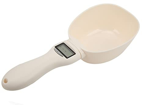Generic Cuillère Doseuse Intelligente, Cuillère Doseuse Numérique, Cuillères Doseuses Réglables en Grammes, Cuillères Doseuses Amovibles à 5 Unités de Pesée pour les Repas Quotidiens en