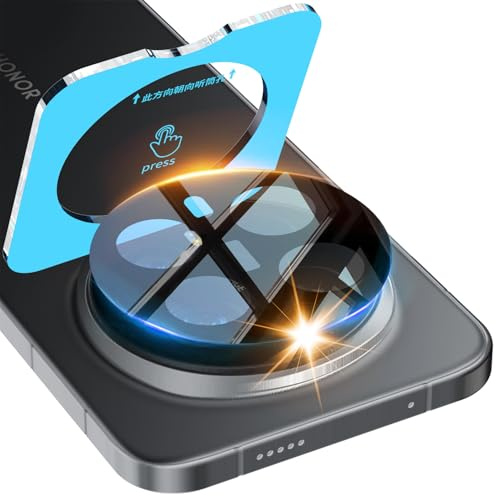 TingYR Kameraschutz kompatibel mit Honor Magic 8 Pro, (2 Stück), Vollschutz, HD, kratzfest. Anti-Fingerabdruck, Kameraschutz für Honor Magic 8 Pro.
