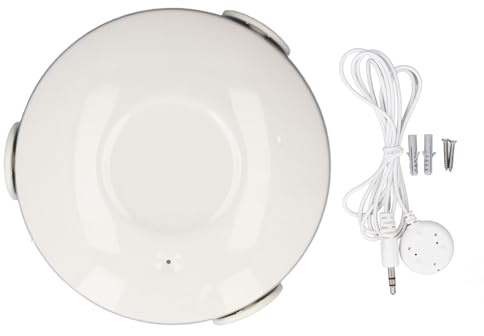 Smart Home Vattensensor Trådlös Kompakt Automatisk Vattenläckagedetektor för Kök Badrum Under Handfat Källare ABS Material 80 Meter Räckvidd (amerikansk standard 908,4 MHz)
