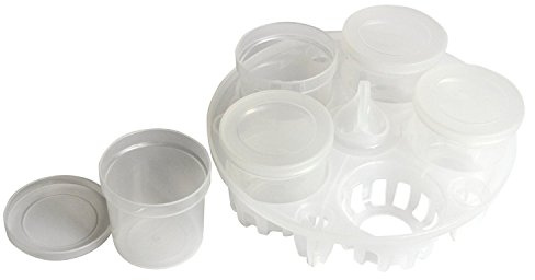 Instant Pot Yogurt Set Joghurt-Maker Becher, glas, farblos