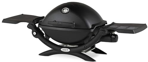 Weber 51010001 Q1200 Liquid Propane Grill, Black