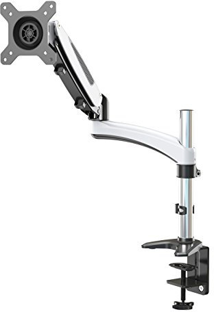 HFTEK - Monitor Halter Tischhalterung für Bildschirme von 15 bis 34 Zoll mit VESA 75/100 - GM112XDW