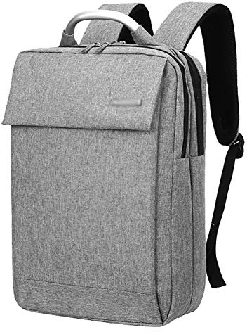 HotYou Homme/Femme Sac à Dos PC Portable Gamer Imperméable Sac a Dos Ordinateur Portable 14 Pouces pour Loisirs/Affaire/Scolaire,Gris 1,14 Pouces