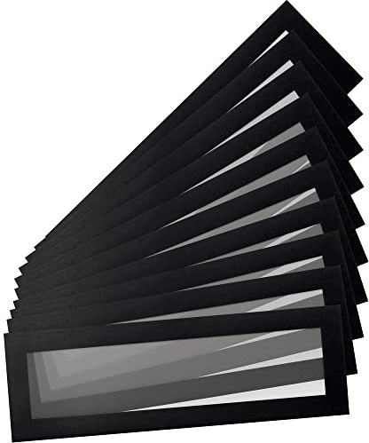 Djois, 195207 – Magnetrahmen für Überschriften Magneto Pro, A5, Schwarz, 10 St | Aushänge schnell fixieren · Für Metallflächen · Ohne Lochen · Wiederverwendbar