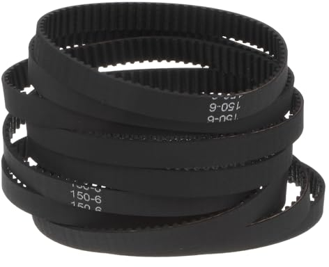QUARKZMAN 10Stk 2GT Gummi Zahnriemen Gürtel Geschlossene Schleife Gummibänder 150-2GT-6 6mm Breite x 150mm Länge 3D Drucker Zahnriemen Gummizahnriemen Keilriemen Antriebsriemen