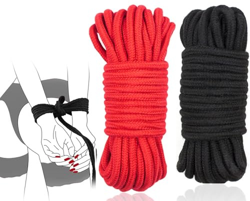 Soft Cotton Rope Cord Multipurpose Hanging Bundling Bondage Restraint Rope