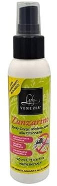 SPRAY ALLA CITRONELLA ZANZARINO ML.90 CON OLI ESSENZIALI