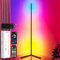 TRUMPETS Lampada da Terra LED 165cm Con Adattatore RGB Piantana Lampada Dimmerabile con Telecomando e APP, 16 Milioni Colori, Musica Sincronizzazione e Timer e DIY Modalità (165cm | con Adattatore)
