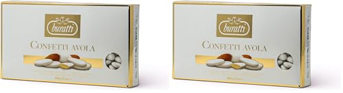 Buratti Confetti Rebi100 Avola Regina - 1 Kg (Confezione da 2)