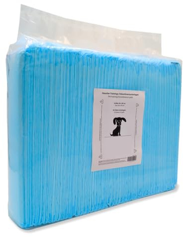 Trendisland 100 Stück Hunde Trainingspads 60x90cm | Welpenunterlagen & Puppy Pads | saugstark & wasserdicht | Inkontinenzunterlagen für große Hunde, Katzen & Pflege