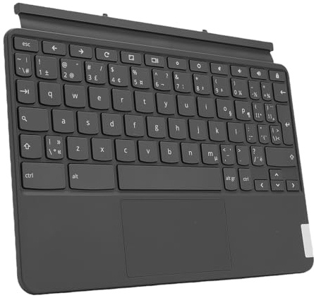 SENECESLI Tastaturdock für CT X636F IdeaPad Duett 10,1 Zoll Tablet, Tablet Tastaturdock mit 250 mAhAkku, Touchpad, Französisch Kanada Layout