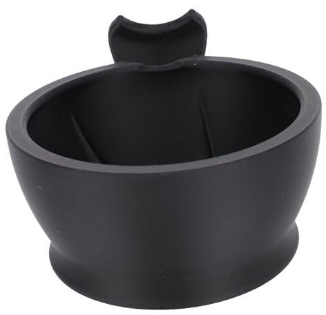 Fyearfly Bol à Raser en Plastique, outil de coupe en mousse nettoyante naturelle pour hommes, bol en mousse de nettoyage ronde pour hommes rasant le nettoyage de barbe Pour Salon