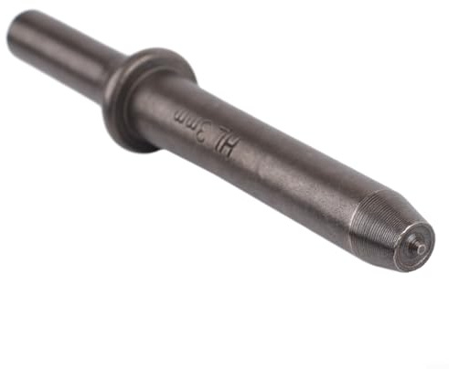 Remache neumático con cabeza de martillo de remache de aire para remaches huecos y sólidos, martillo de aire de acero tratado térmicamente, herramienta de remachado de taller para metal (3 mm, cabeza