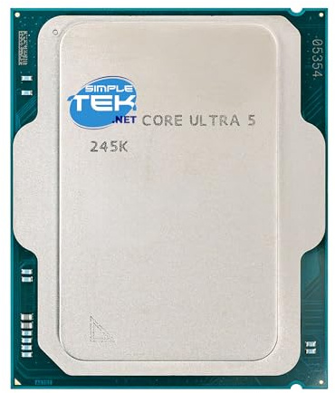 SIMPLETEK - Processeur 14-Core Ultra 5 - Socket LGA 1851 - Jusqu'à 5,2 GHz - 14 cœurs/14 threads - Graphiques intégrés haut de gamme