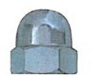 Set 50 Dado Cieco Zincato M 12 E-100 Bulloneria-Viteria
