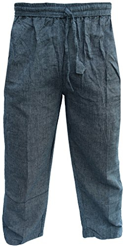 Gheri Herr bomull hampa casual loungebyxor