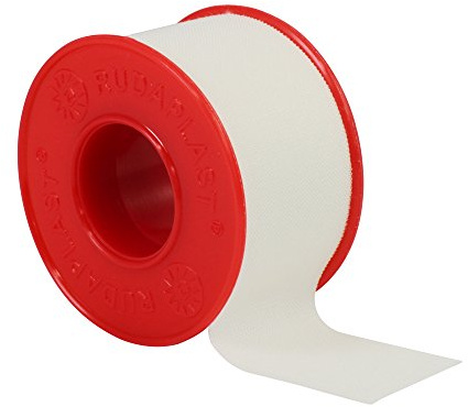 RUDAPLAST Fixierpflaster Weiß 5 m mit Seitenscheibe, Breite:2.50 cm