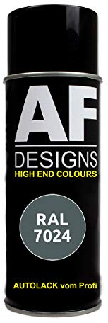 Alex Flittner Designs RAL Lackspray Autolack Sprühdose Spraydose RAL7024 GRAPHITGRAU glänzend