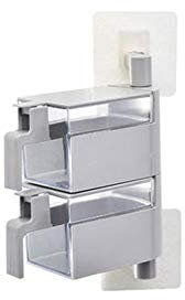 FRYH Caja De Especias Cocina Giratoria De Múltiples Capas Colgante De Pared Sazonador para El Hogar Caja De Almacenamiento De Botellas Conjunto De Combinación De Salero,A