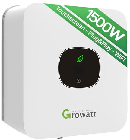 Growatt MIC 1500TL-X Wechselrichter 1500 W VDE-Zulassung Photovoltaik