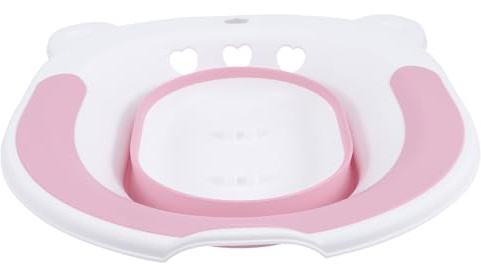 MAGICLULU Sitzbadewanne Für Postoperative Pflege Faltbares Sitzbad Für Toiletten Komfortabel Und Hygienisch Für Schwangere Und Wöchnerinnen Bequemes Bad Zur Linderung Von Und