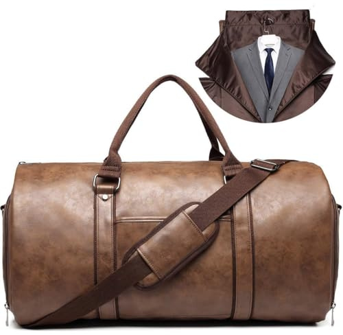 HEYOUTH Reisetasche Faltbar,Kleidersack Reise,Seesack,3 in 1 Kleidersack Anzugtasche,Wasserdichter Kleidersack,mit Schulterriemen Kleidertaschen für Damen und Herren,Kleider Schuhe Unterwäsche Socken
