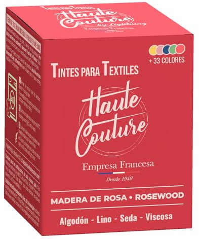 Teinture Textile Bois de Rose - 350g Tout-en-un - Prêt à l'emploi pour Vêtements et Tissus HAUTE COUTURE