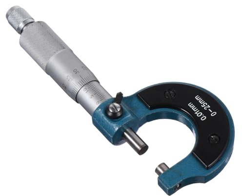 Gatuida Portable Metric outside Micrometer Graduation and Precision for Measuring Tools and Micrometer Gauge Applications