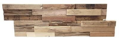 Rebel of Styles Wallsupply Colorado Home decor 3D wall panels, Reclaimed Teak hardwood Panels, Wall Cladding 3D Interlocking Tiles, Easy DIY installation for bedroom, living room & office 10pcs 0.9m²