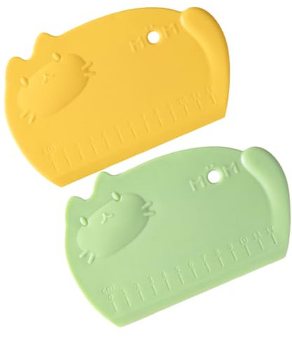 Ciieeo Grattoir À Pâtisserie En Silicone Coupe-pâte Antiadhésif Passe Au Lave-vaisselle Pour La Cuisson Au Levain