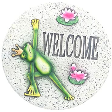 Toyvian Lawn Welcome Für Garten Und Außenbereich Dekorative Pflastersteine Für Und Gehwege Als Gartenornament Und Für Gartenliebhaber