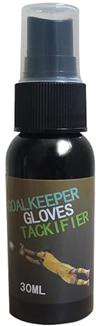 Grip Spray Für Torwarthandschuhe, Torwarthandschuh Grip Spray, Antislip-Sticky-Spray Für Handschuhe, Football Torwarthandschuh-Spray, Fußball Handschuhe Pflege-System, Torwart Training Zubehör, 30 ml