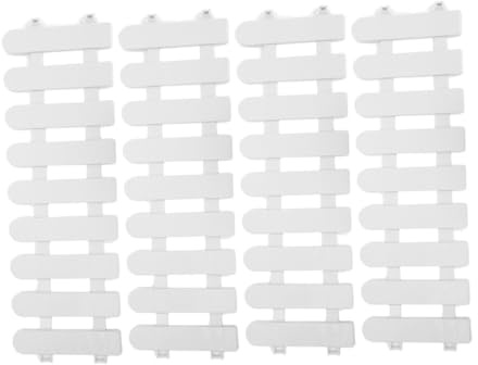 Sosoport Enclos pour Reptiles Extérieur Plastique Résistant UV 50 Cm de Long X 20 Cm de Haut 4 Pièces Parc Sécurisé pour Tortues Jardin Animaux Petits Mammifères