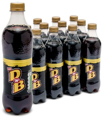 Barr DNB - Fizzy Drinks 108 Pack x 500ml Bottles - Dandelion and Burdock Cans - Soft Drink with Zero Sugar