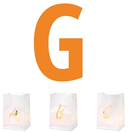 Räder P & P Buchstaben Lichttüte G