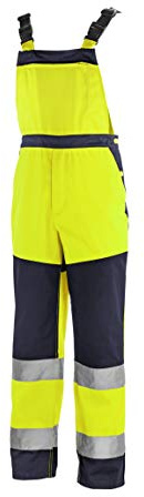 texxor 4336-62 varningsskyddsbyxa buffel Größe 52 Warngelb/Marineblau