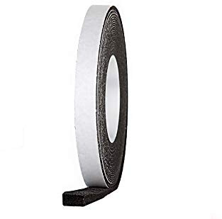 S&S-Shop Kompriband, 20/3, 10m lang, 20mm breit, expandiert auf 12mm, anthrazit, Dichtungsband selbstklebend, Abdichtungsband für Türabdichtung, Quellband Fenster