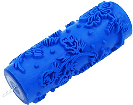 5 '' DIY Geprägte Malerrolle Strukturwalze Malerwalze Mit Muster, Muster Auswählbar #2 - # 2