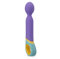PMV20 Wand Vibrador Base – Vistoso Wand Massager para él y para ella - Juguete pareja perfecta – Morado/Verde